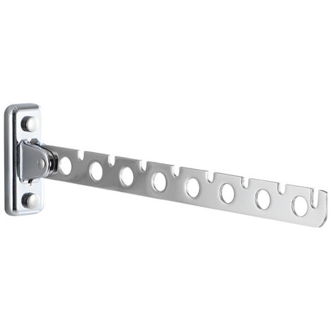 CSPARKV (8×3,3×30,5cm)Kippbare Kleiderstange/inkl. Schrauben/Dübel (1/3)