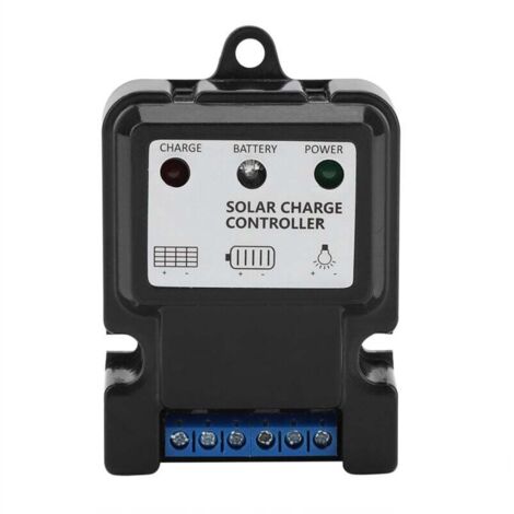 10A Intelligenter Solarladeregler 12 V/22,2 V 3-stufiger PWM-Photovoltaikregler Solarenergieregler (DHS-5S6V/12 V 10 A) (1/4)