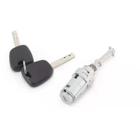 Linker Türschlosszylinder, 2 Schlüssel, passend für Citroen C2 C3, Türschlosszylinder, Triumph-Türschlosszylinder, Autoteile (1/5)