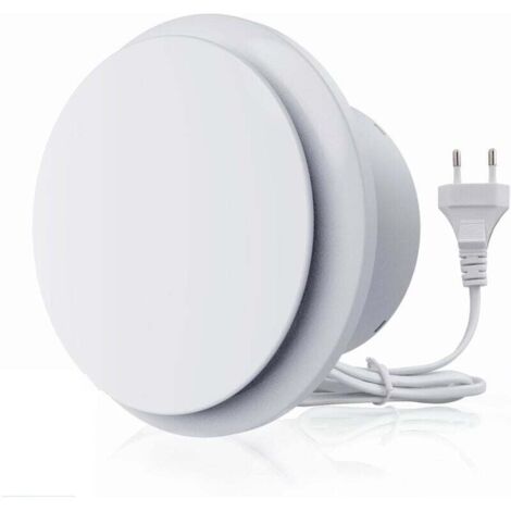 Luftabsauger 130 m³/h 12 W, leiser Betrieb, hoher Luftdurchsatz, energieeffizient, für Badezimmer, Küche, WC, Gewächshäuser, Zelte (4 Zoll) [Energieklasse A]