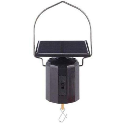 Solarbetriebener Windspielmotor, Windspiel-Ornament, hängender rotierender Motor für Garten, Terrasse, Rasendekoration
