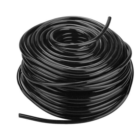 Flexibler Mikro-Tropfbewässerungs-Verbindungsschlauch aus PVC, 4/6 mm, für die Bewässerung von Rasen und Gärten in der industriellen Landwirtschaft (50 m) (1/3)