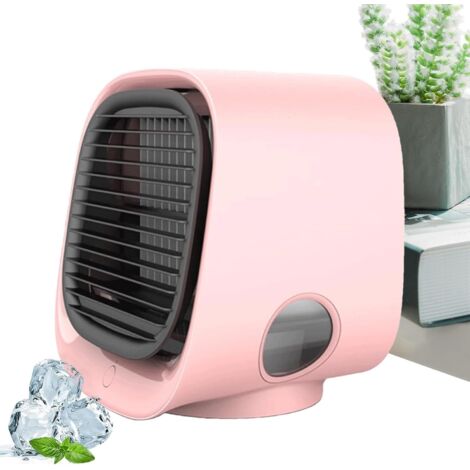Tragbarer Luftkühler, Klimaanlagenventilator, persönlicher Kühlventilator – Tragbarer Klimaanlagen-Kühlventilator, persönlicher Tischventilator (1/5)