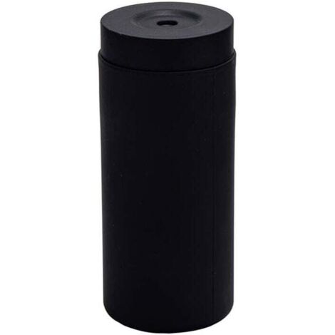 Nachfüllbarer Spülmittelspender, geteilte Flasche aus Silikon, Handseifenspender, ätherisches Öl, Lotion, Shampoo, Spülung, Spülmittel, Schwarz (1/4)