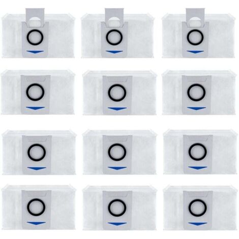 12 Stück Staubsaugerbeutel Zubehör für Ecovacs Deebot X1 Omni / X1 e Omni, Staubsauger Ersatzzubehör Staubbeutel (1/4)