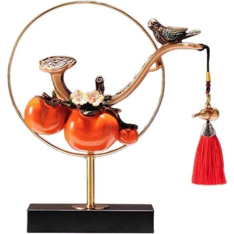 Glücksbringer-Statue aus Kunstharz, Tischdekoration, handgefertigt, chinesische Dekoration, Feng Shui-Dekor für Bauernhaus, Restaurant, Wohnzimmer (1/4)