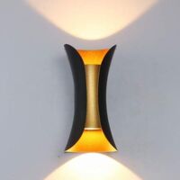 Moderne LED-Wandleuchten, Wandlampe für drinnen und draußen, IP65, 10 W, moderne Metall-Wandleuchte, Aluminium-Wandleuchte, LED-Wandleuchten für Schlafzimmer, Wohnzimmer, Badezimmer, Flur – RW