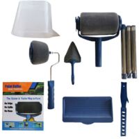 Paint Runner Pro Renovator 6-teiliges Farbroller-Set mit Tank, schmutzabweisendes Farbroller-Set