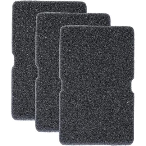3x Sèche-Linge à Pompe à Chaleur - Filtre éponge - Sèche-Linge condense - pour Beko Grundig Blomberg ElektraBregenz - 240 x 150 x 10 mm - Filtre Anti-Peluches (1/5)