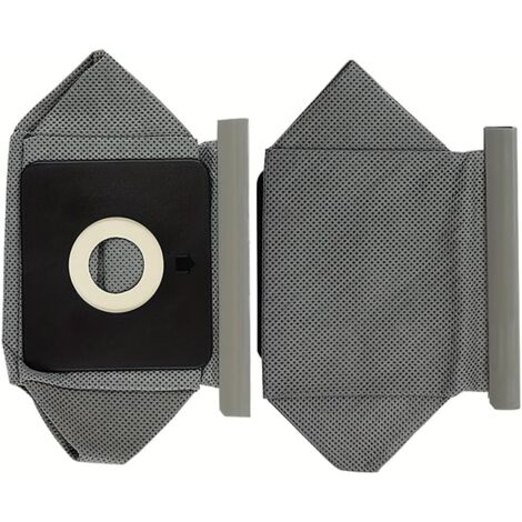 Lot de 2 sacs à poussière lavables universels en tissu pour aspirateur Philips, LG, Haier, Samsung, réutilisables, 11 x 10 cm (1/5)