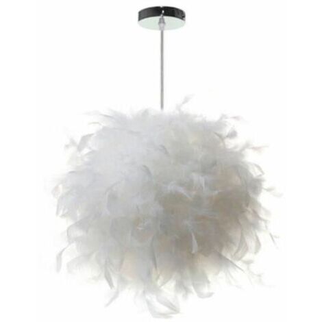 Plafonnier moderne, suspension, lustre, luminaire de salon, lampe à plumes suspendue, objet décoratif