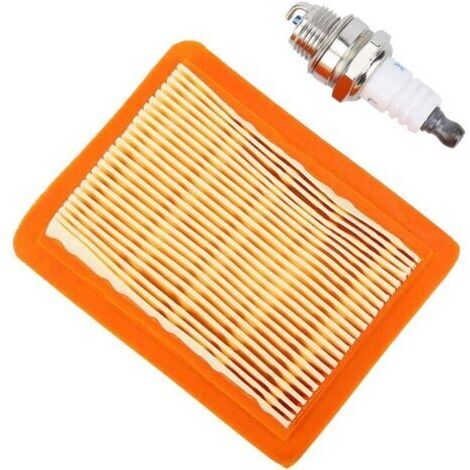 Air filter and spark plug for FS120, FS200 and FS250, FS350 lawnmowers, MUMU spare parts and accessories (1/4)