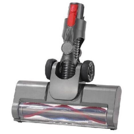 Tête de brosse d'aspirateur de remplacement légère LED pour nettoyage en profondeur des tapis, brosse de sol électrique en matériau ABS