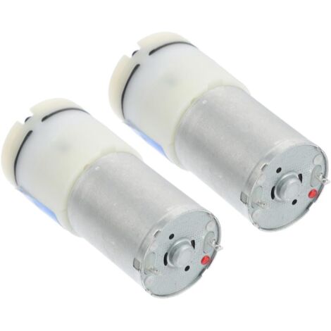 Lot de 2 Mini Pompes à Vide Électriques pour Aquarium, Micro-Pompe à Air Silencieuse et Compacte, Surpresseur d'air Portable, Remplacement Pompe à Oxygène, Accessoires (1/5)