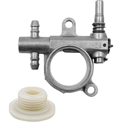 1 set 2500/3800 tronçonneuse pompe à huile pièces de rechange pour tronçonneuse avec engrenage à vis sans fin pour tronçonneuse 25CC/38CC (1/5)