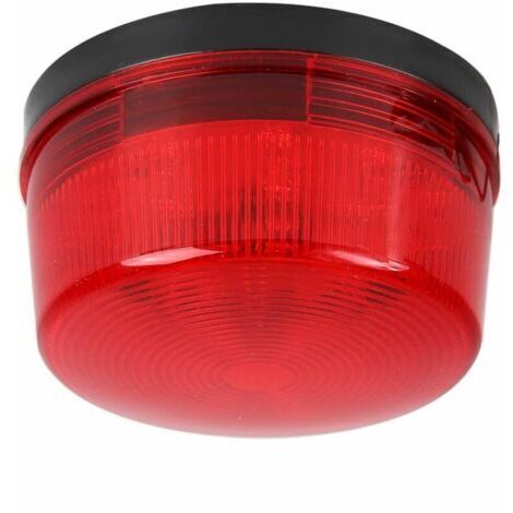 Haute 15 LED rouge stroboscopique d'urgence clignotant signal d'avertissement de trafic lumière clignotante pour lumière d'alerte intérieure ou utilisation de nouveauté(24V) (1/5)