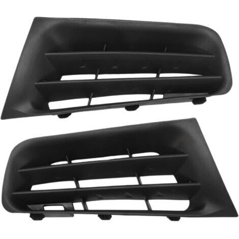 Grilles de calandre noires droite et gauche pour Renault Megane 2 Phase II – Matériau ABS – Dissipation thermique efficace – Référence OEM 7701474478 (1/4)