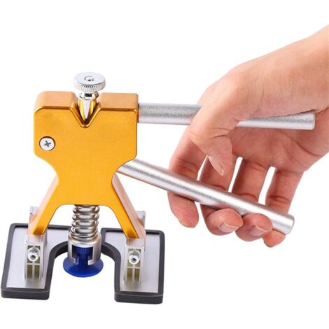 Kit d'extraction de bosses en plastique sans peinture, tôle de carrosserie de voiture, outils de réparation for l'élimination automatique des fosses de grêle, ensemble de ventouses de plusieurs taille