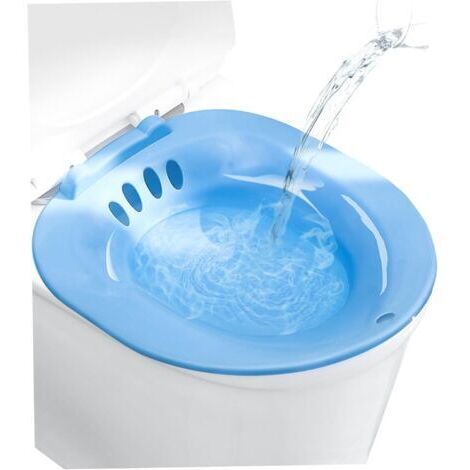 Bidet portable pour bain de siège – Installation facile sur toilettes universelles – Confort post-partum et hémorroïdes – Matériaux PP et silicone