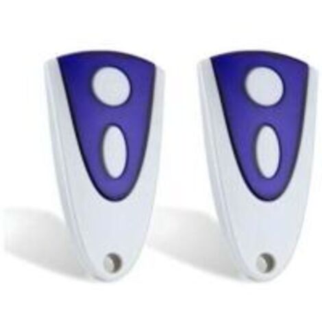 Andyou – Lot de 2 télécommandes Novoferm Novotron 502 MAX43-2 – Fréquence 433,92 MHz – 2 boutons – Compatible avec émetteurs Novoferm (1/4)