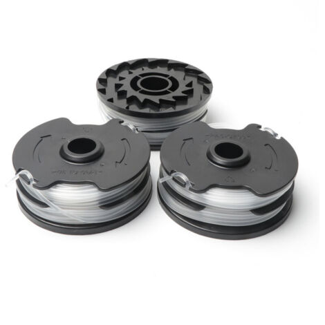 4pcs bobines de fil de rechange pour, fil de nylon de rechange pour coupe-bordures LIDL Parkside, coupe-bordures PRTA 20-Li A1,B2,C3,PRT 550 A1,A3,PRT 300 A1-2 x 4 m 1,6 mm (1/5)