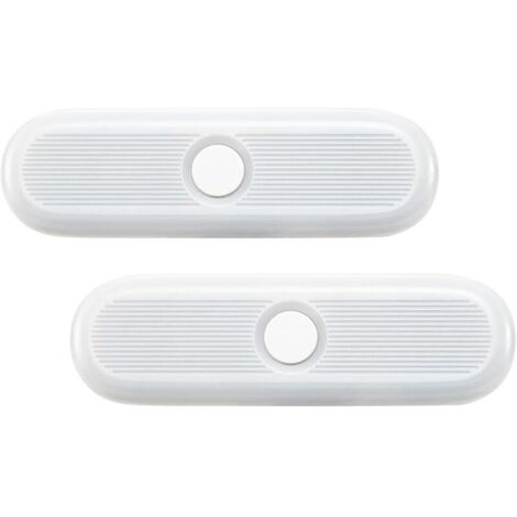 Lampe à détecteur de mouvement, veilleuse LED avec batterie rechargeable 500 mAh, magnétique et portable, économie d'énergie, lot de 2, courte (1/4)