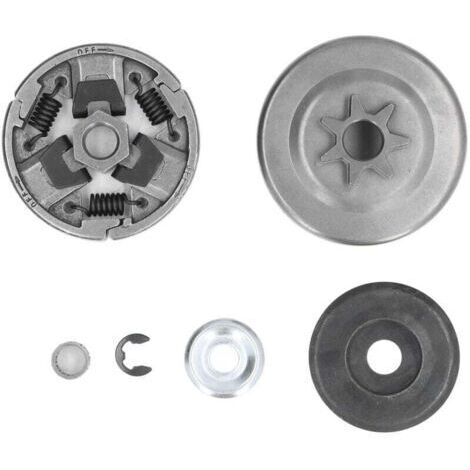 Ensemble de Pignon de Tambour d'embrayage, Kit de Roulement de Pignon de Tambour d'embrayage à 7 Dents Accessoires Améliorés pour Tronçonneuse pour Stihl MS261 MS271 MS291 (1/5)