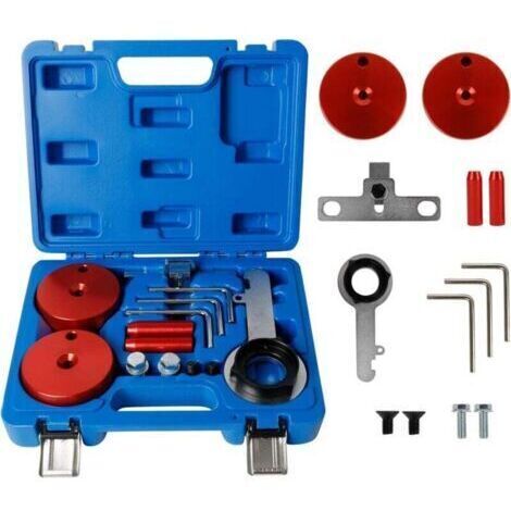 Outil Réglage Moteur compatible avec Ford 2.0 TDCi, Outils Calage Moteur compatible avec Ford Transit EcoBlue, Outil de Calage de l'arbre à Cames Diesel avec Volant Moteur et Vilebrequin Align (1/5)