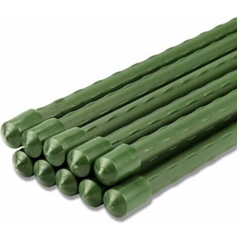 10 Tuteurs pour Plantes, Supports Et Tige De Soutient, Échalas pour Jardin Intérieur/Extérieur (Longeur 60cm φ8mm) (1/4)