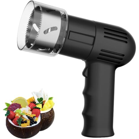 Machine D'ouverture de Noix de Coco, Outil Électrique D'ouverture de Trou de Noix de Coco avec Couvercle de Protection, Taille de 6 Cm, À Un Bouton, les Restaurants black (1/5)