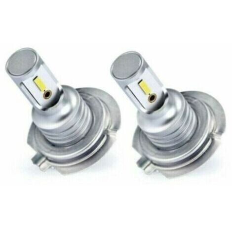 Ampoule H7 LED, 1000 LM 6000K Blanc Extrêmement Brillant Phare LED, IP68 Étanche Tout-en-un Kit de Conversion Plug and Play,2 H7 Ampoule 13Treize (1/4)