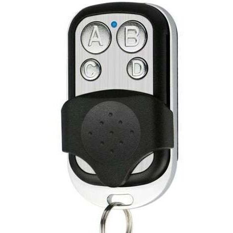Télécommande universelle 433,92 MHz pour portail automatique – Programmable avec 4 codes – Alimentation batterie 12V incluse – Large rayon d'action (1/4)