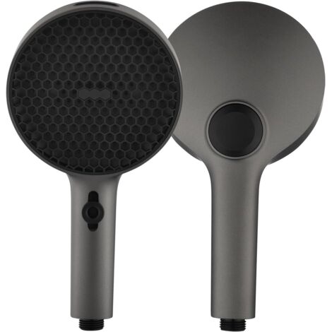 Pommeau de Douche Haute Pression jet Lavage, 130MM Shower Head Grand Diamètre 3 Types de Jets, Douchette Douche Salle de Bain Puissante Pommeau de Douche sans Tuyau,Pomme de Douche Large (1/5)