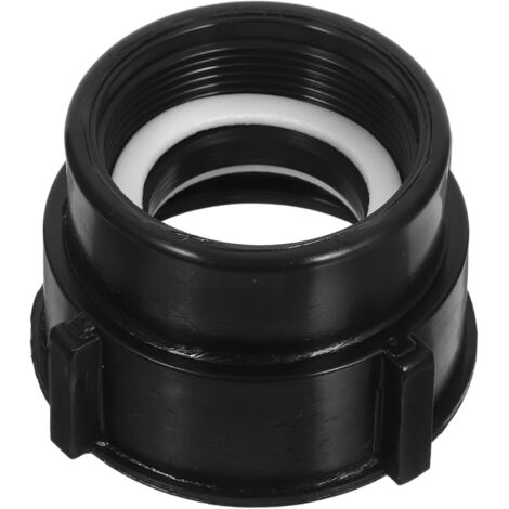 Adaptateur De Réservoir IBC Connecteur Vanne pour Irrigation Jardin Filetage Grossier à Fin Plastique Solide Bague Étanchéité Anti-Fuite Facile Et Polyvalent (1/4)