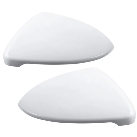 2X pour - Golf 7 MK7 2014 2015 2016 17 2018 Couvercle de Capuchon RéTroviseur LatéRal Blanc 5G0857538E