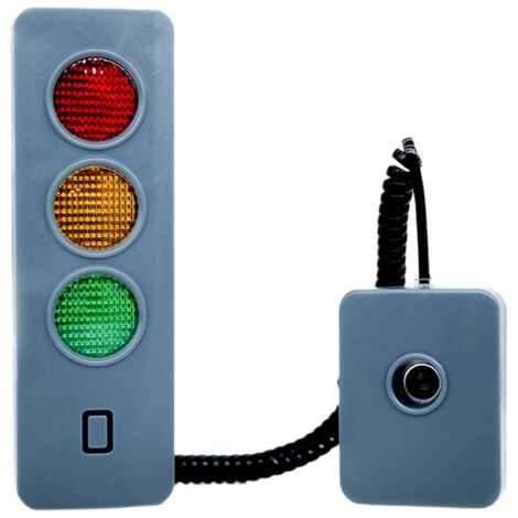Tlily – Dispositif de stationnement garage intelligent – Avertisseur LED et sonore – Capteur réglable pour tous types de véhicules – Installation facile