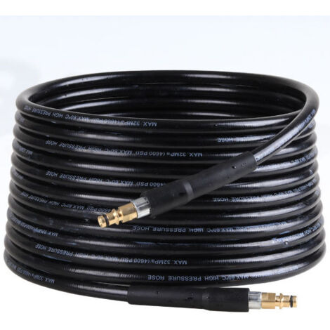 Tuyau pour Nettoyeur Haute Pression Karcher K1 K3, Flexible pour Kärcher Nettoyeur Haute Pression, Max. 40 Mpa/ 5800 PSI (10m) (1/5)