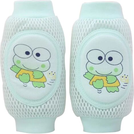 Genouillères bébé - Genouillères bébé - Chaussettes bébé - Unisexe - Genouillères - Taille unique - Protections rampantes - Végétale (1/5)