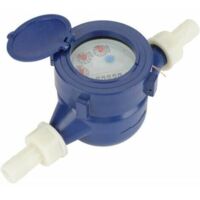 Cold water meter for house and garden, enabling precise measurement of water flow.