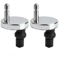 2-pack universal toilet seat fixings, toilet seat hinges, toilet lid fixings, replacement toilet seat fixings, MUMU toilet seat fixings