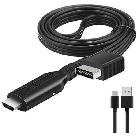 Câble adaptateur compatible PlayStation 2 PS2 vers HDMI HD RCA AV Audio Video X1 [DB] (1/5)