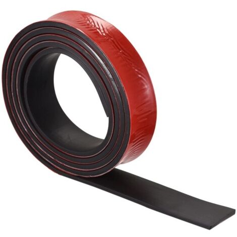 Bande d'étanchéité auto-adhésive / bande en caoutchouc noire 3 mm / 20 mm / 3 m (1/5)