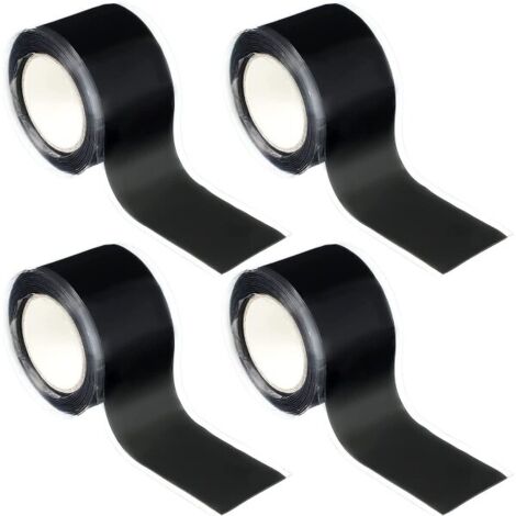 Rouleau de ruban adhésif antidérapant pour guidon, ruban en silicone auto-adhésif, bande de caoutchouc silicone pour barres de traction, 2,5 cm x 1,5 m (1/5)