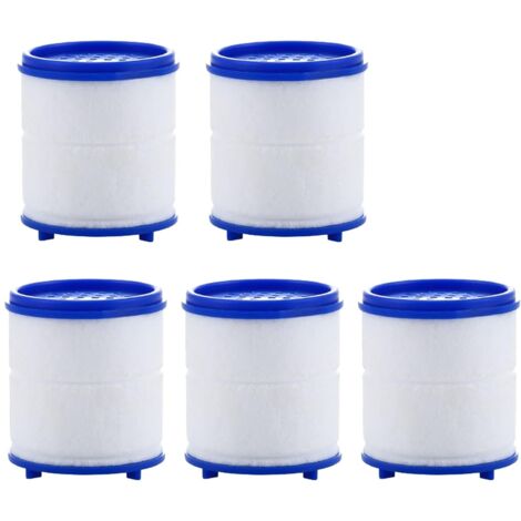 Lot de 5 cartouches filtrantes pour robinet rotatif à 360°, cartouches de filtration au charbon actif. (1/5)