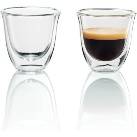 Verres à expresso à double paroi DLSC310, lot de 2, 2 pièces (paquet de 1)