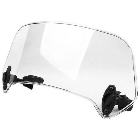 Extension de pare-brise réglable universelle transparente pour moto, déflecteur de pare-brise