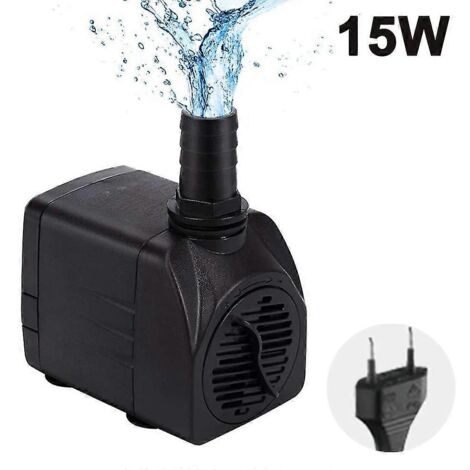 Pompe submersible avec pompe à eau ultra-silencieuse et pompe de fontaine (1/5)