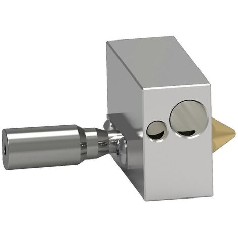 Kit d'extrudeuse Hotend avec buse en laiton de 0,4 mm et bloc chauffant pour tête d'impression, compatible avec l'imprimante 3D Zortrax M200 - Sy (1/5)