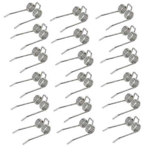 18 dents de scarificateur de rechange compatibles avec les scarificateurs en acier Greenworks 29272, 27022 et 2500600G