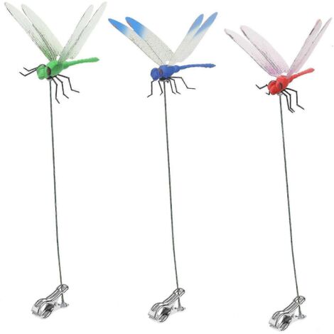 Nouveau produit amélioré (lot de 3) : Répulsif anti-mouches et taons Dragonfly Wingman à clipser, concept naturel et biologique (1/4)